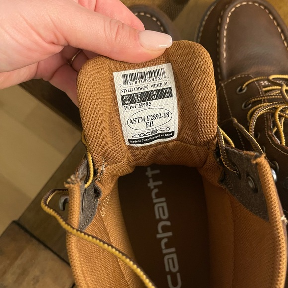 Carhartt 6” waterproof wedge boot men’s size 12 - Picture 9 of 10